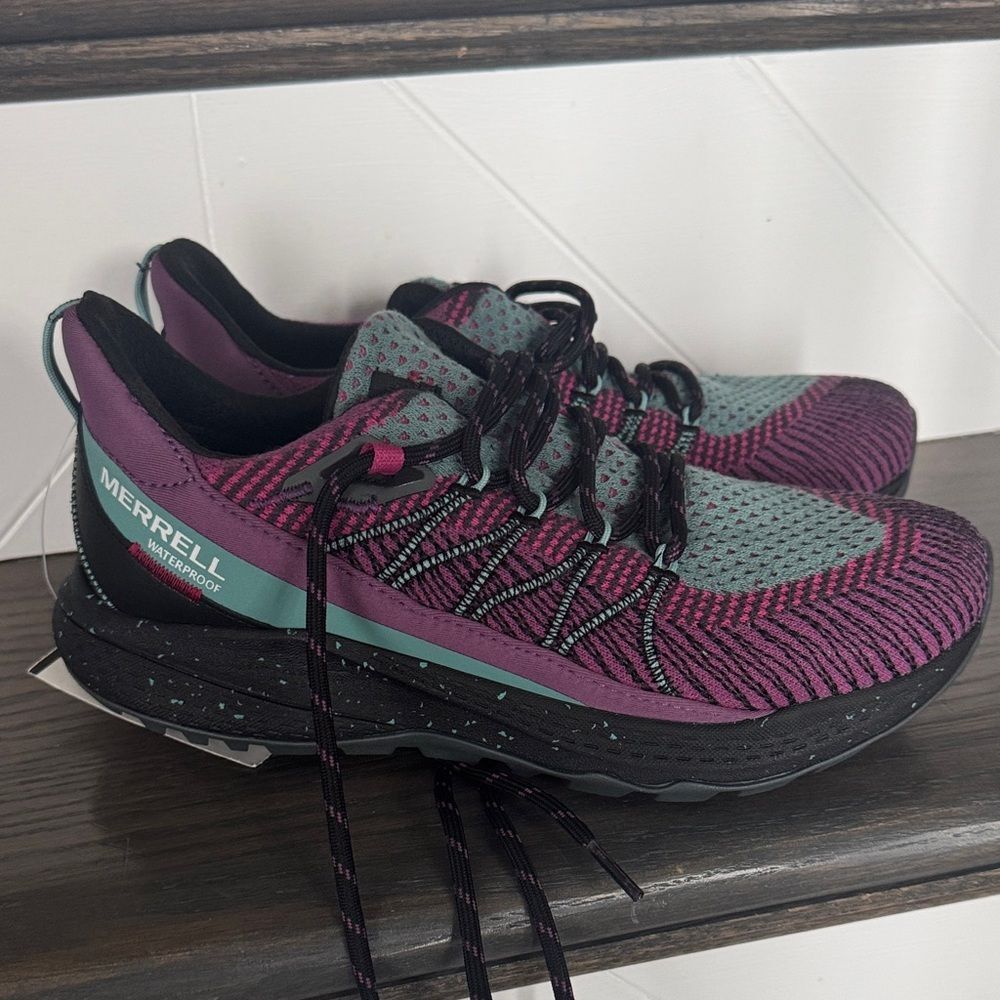 Merrell Women's Trail Sneakers - Teal & Purple
